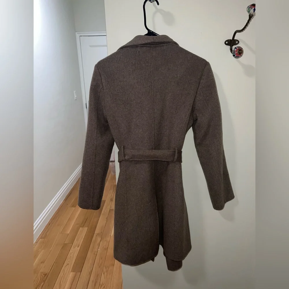 Banana Republic Wool Tie Coat - Picture 3 of 6